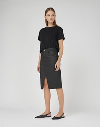 DRICOPER DENIM - Coated Revival Skirt