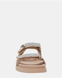 Steve Madden - Mona-R Natural Multi Sandals