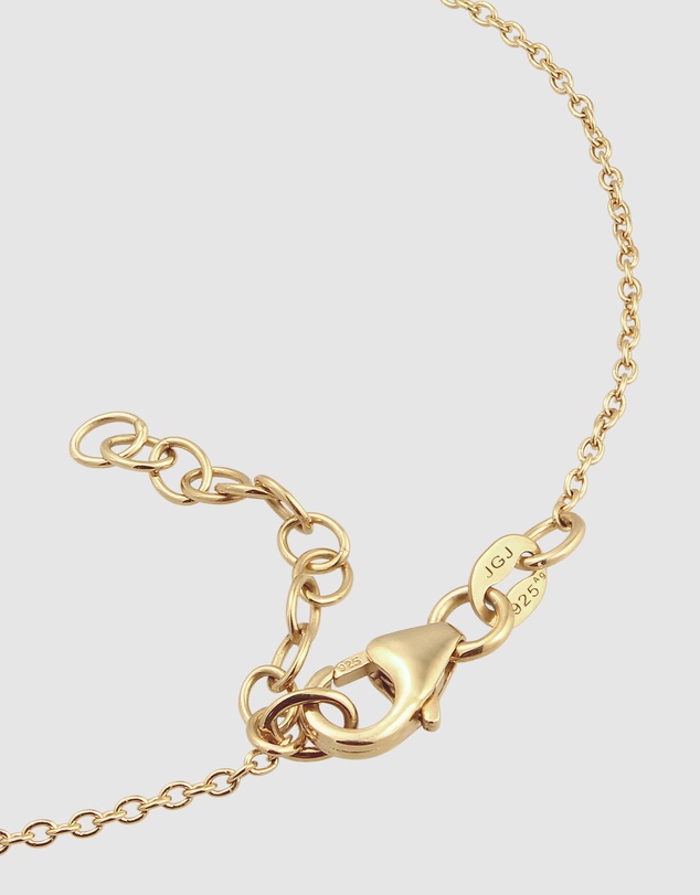 Elli Jewelry - Bracelet Pearl Bridal 925 Sterling Silver Gold-Plated