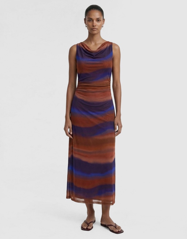 Staple the Label - Vista Mesh Midi Dress