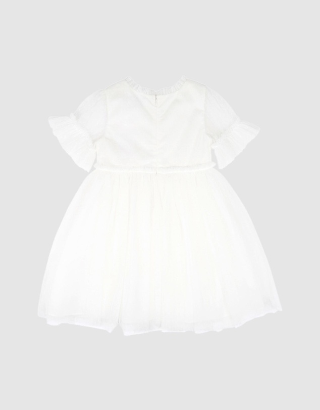 Bebe by Minihaha - Tulle Emb Floral SS Dress - Kids