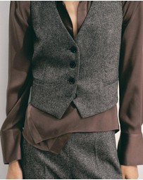 M.N.G - Speckled Wool Trousers