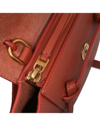 Pre-Loved by Azura Reborn - Pre-Loved celine Elegant Leather Top Handle Bag with Adjustable Shoulder Strap