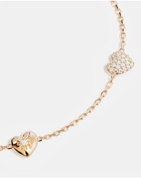 By Charlotte - You Have My Heart Charm Choker