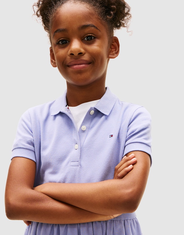 Tommy Hilfiger - Short Sleeve Polo Dress - Kids