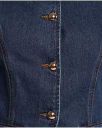 Petal & Pup - Nessa Denim Vest - Blue