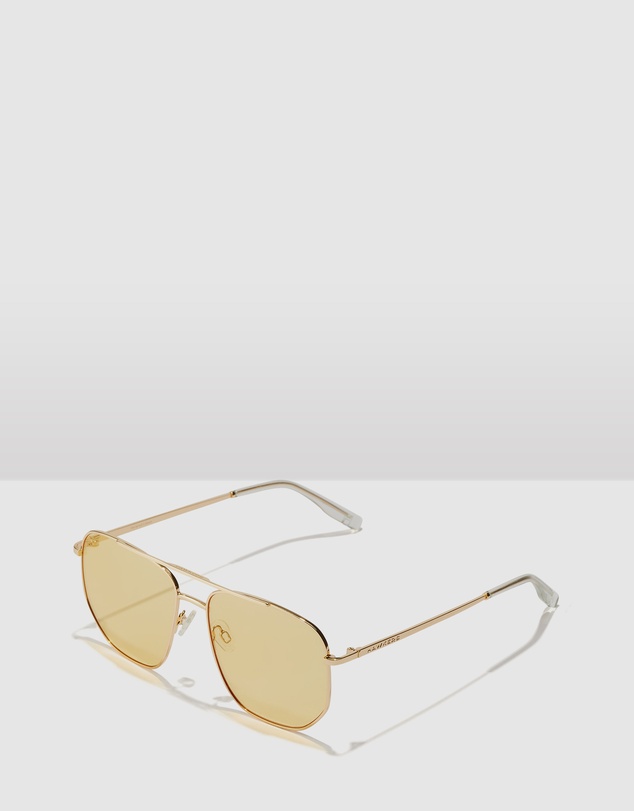 Hawkers Co - HAWKERS - Gold Yellow CAD Sunglasses for Men and Women UV400