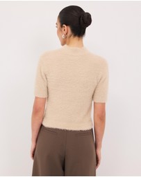 Calli - Rae Turtleneck Knit Tee
