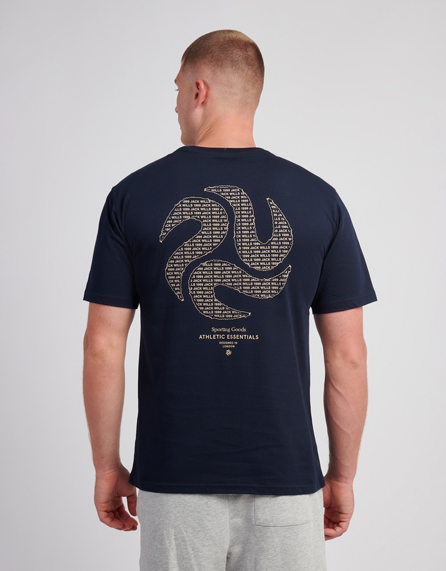 Jack Wills - Swirl Graphic T-Shirt