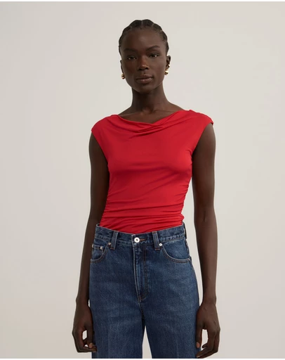Witchery - Draped Jersey T-shirt