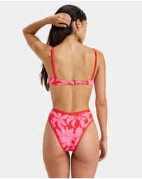 Roxy - Womens Khloe Basic Bralette Bikini Top