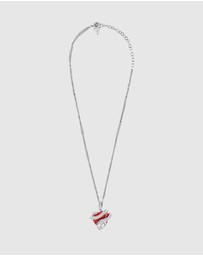GUESS - Silver-Tone Vintage Guess Necklace