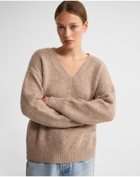 Oxford - Bridgette Alpaca Blend V-Neck