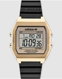 adidas Originals - Digital Two Gold-Tone and Black Watch