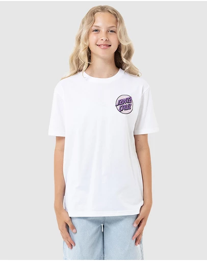 Santa Cruz - Other Tie Dye Dot Oversized Tee - Kids-Teens