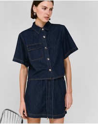 Staple the Label - Lea Denim Mini Skirt