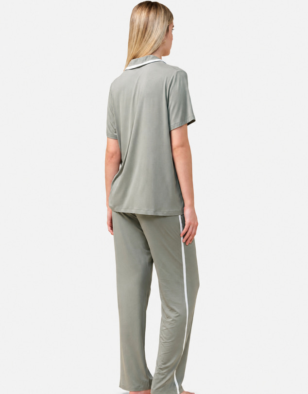 Gingerlilly - Vanessa Bamboo Long Pant PJ Set