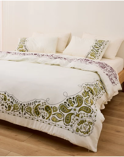 Sheet Society - Leo Washed Cotton Quilt Cover Set