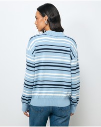 AERE - Elan Organic Cotton Stripe Polo