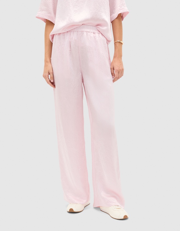 Seed Heritage - Crinkled Satin Elasticated Pant