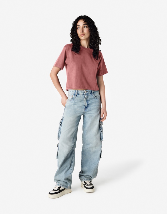 American Apparel - Women's Fine Jersey Boxy T-Shirt