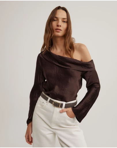 Witchery - Asymmetric Shoulder Top