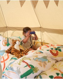 Linen House Kids - Creatures Great and Small Quilt Cover Set