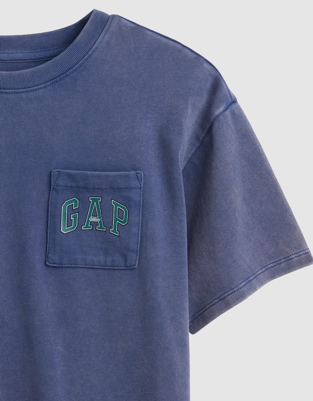 GAP - Heavyweigth Brannan Bear Pocket T-Shirt - Teens