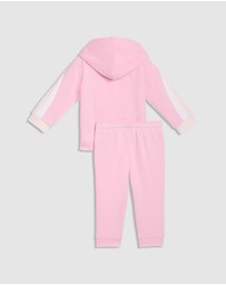 Puma - Minicats ESS Block Hooded FZ Set TR - Babies-Kids