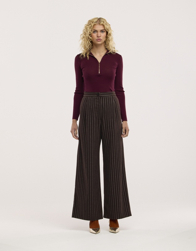 Obus - Merino Traveller Zip Roll Neck