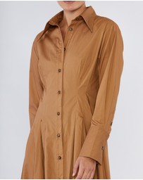 Amelius - Mattea Cotton Poplin Shirt Dress