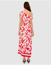Staple the Label - Serata Asym Midi Dress