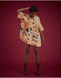 KINGA CSILLA - Island Nola Button Down Dress