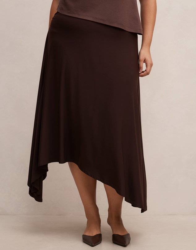 Forever New Curve - Ariel Curve Godet Hanky Hem Skirt