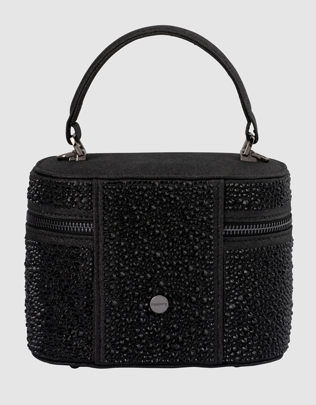 Olga Berg - Beckie Zip Top Crystal Bag