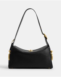 Coach - Natural Grain Leather Haversack Bag