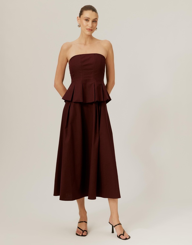 Tussah - Prue Box Pleat Midi Dress