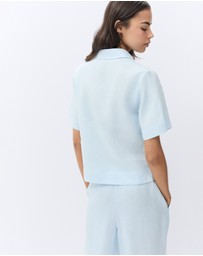 UNISON - Collared Popover Shirt