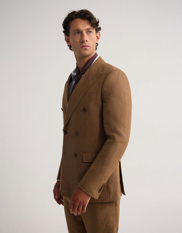 Oxford - Hardy Double Breasted Linen Jacket