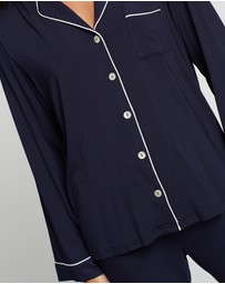Homebodii - Petra Long Piping PJ Set