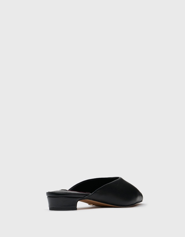 Betts - FELIX Leather Kitten Heel Mules
