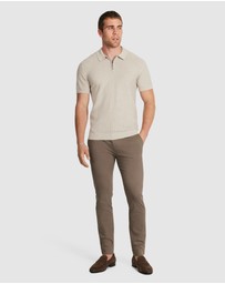 Tarocash - Darius Zip Knit Polo