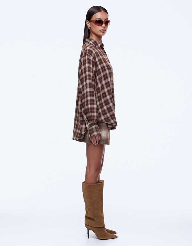 ENA PELLY - RTM x Whiskey Creek Flannel Shirt