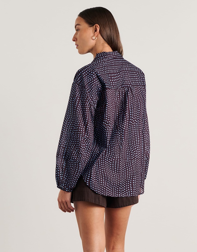 Jag - Ania Spot Long Sleeve Shirt
