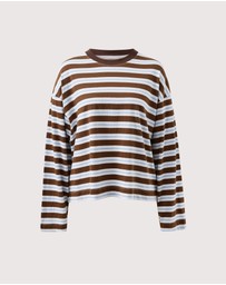 Ceres Life - Beau Long Sleeve Slouchy Tee