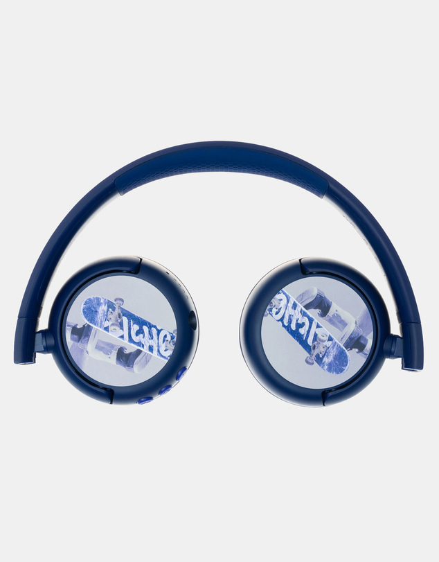 Buddyphones - BuddyPhones POPFun Wireless Headset Deep Blue