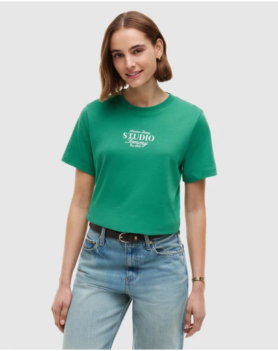 Tommy Hilfiger - Logo Interlock Knit Crew Neck T-Shirt