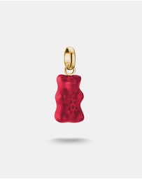 THOMAS SABO - THOMAS SABO Connect Charm Goldbear in red
