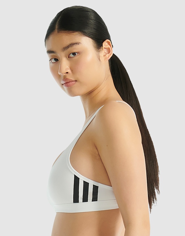 adidas Sportswear - Active Essentials Cotton 3 Stripes Scoop Bralette