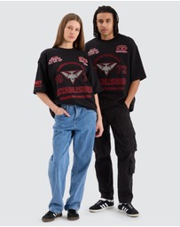 Nena & Pasadena - Essendon Mega Loop Back Tee